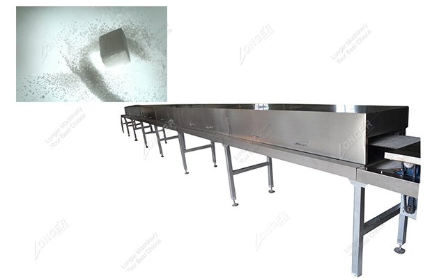 Stainless Steel Cube Sugar Infrared Drying Tunnel Prices