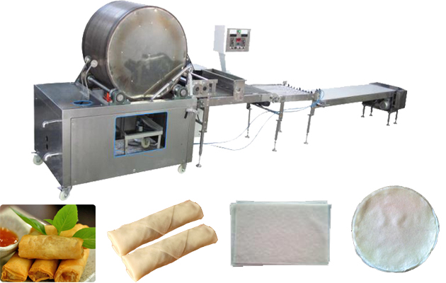 Spring Roll Wrapper Making Machine 